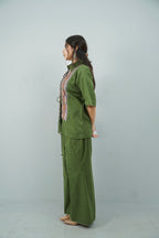 Olive Heritage Co-ord Set