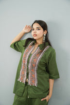 Olive Heritage Co-ord Set