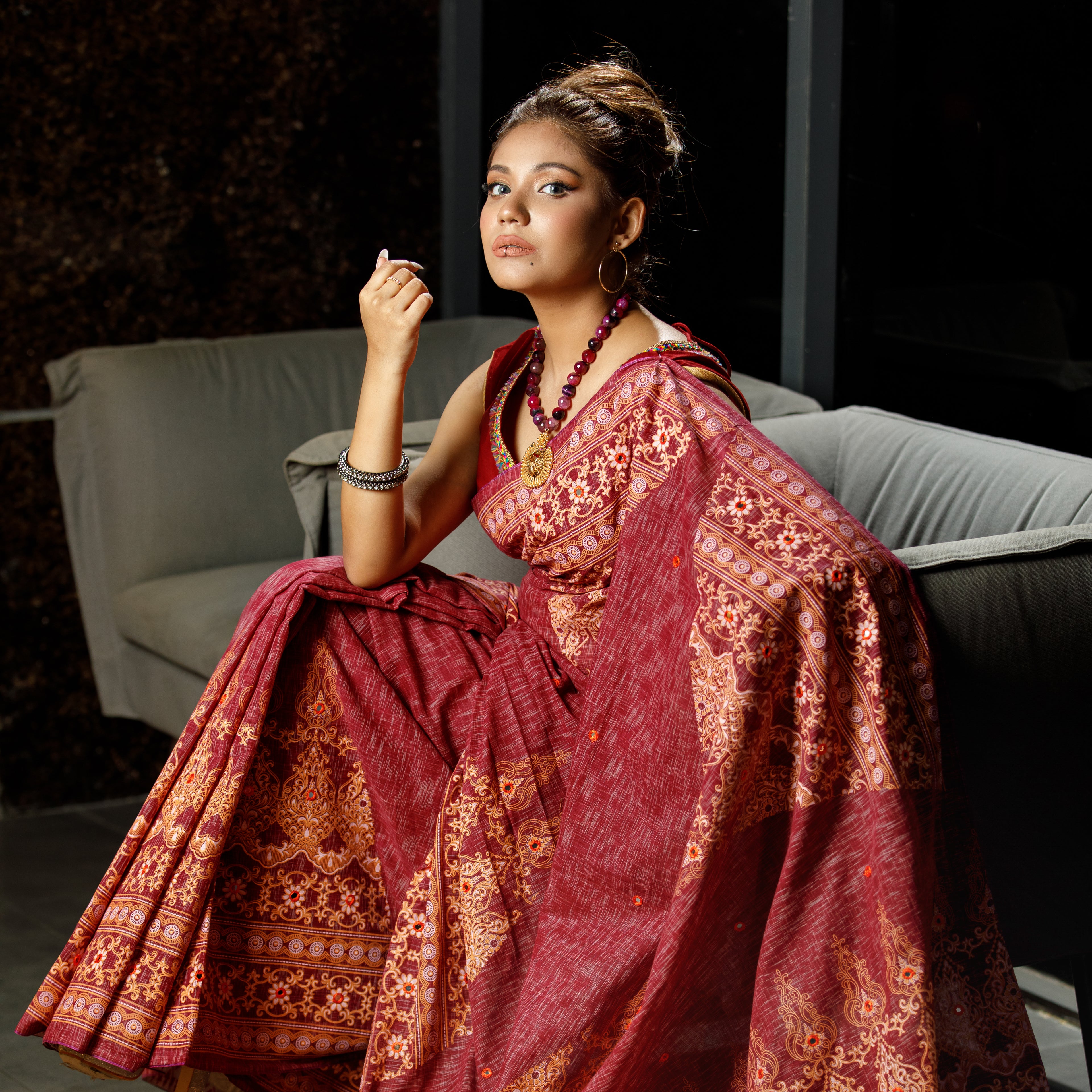 Tranquil Saree